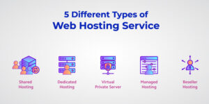 types of hosting website developers